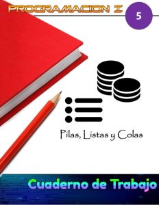 Book Cover: Programacion C++: Listas, Pilas, Colas. Cuaderno de Trabajo